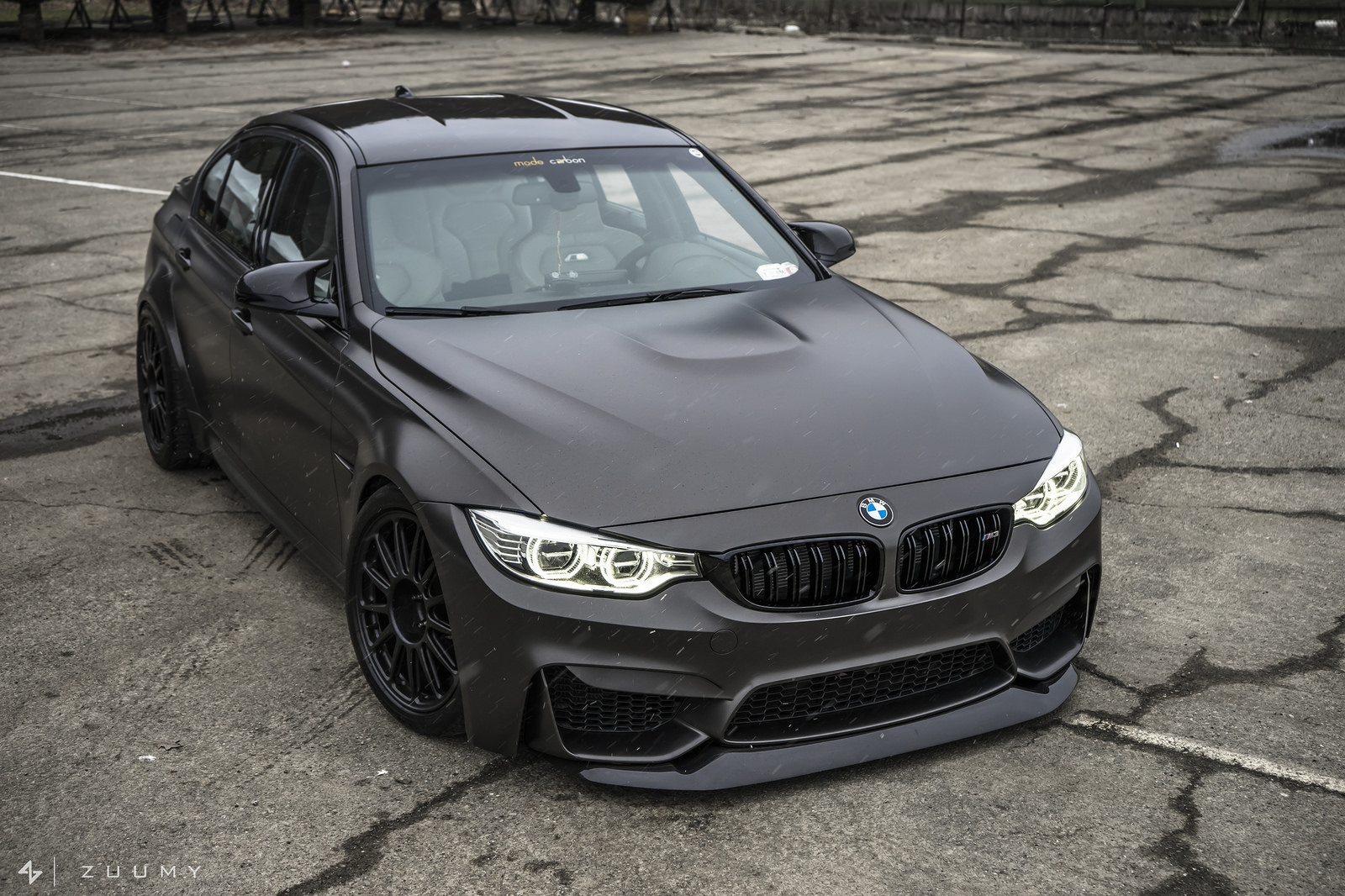 BMW m3 f80 серая