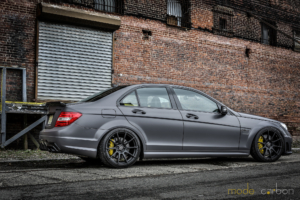 Grayscale W204 C63 Sedan