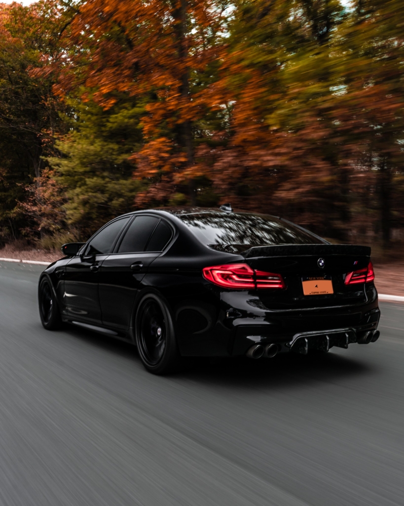 Our old F90 M5 rolling on HRE's